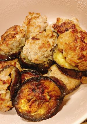 ナスの肉詰め-レシピのメイン写真