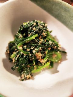 簡単にほうれんそうのごま和え-レシピのメイン写真