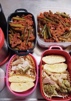 高校生息子、旦那、娘弁当(12/1)-レシピのメイン写真