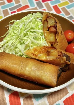 超簡単☆旨味堪能！オレガノポテト春巻き-レシピのメイン写真