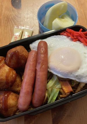 高校生男子弁当　258-レシピのメイン写真