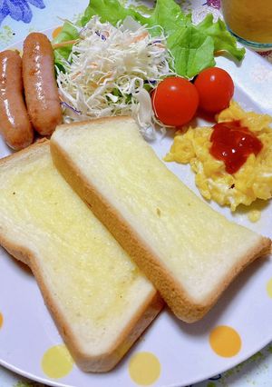 簡単！ワンプレートの美味しい朝食♫-レシピのメイン写真
