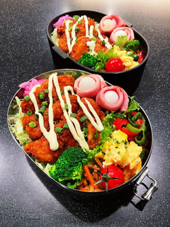 高校生弁当2022 12月1ソースかつ-レシピのメイン写真