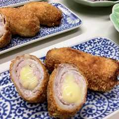 รูปของ 豚肉のチーズ巻き