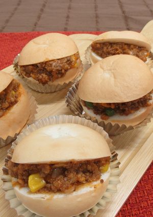 ミートサンド＠高梁川流域学校給食-レシピのメイン写真