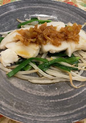 レンジで簡単★白身魚の中華ソース-レシピのメイン写真