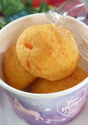 離乳食後期★米粉で野菜のポンデケージョ-レシピのメイン写真