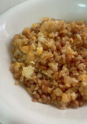冷蔵庫に何もない日の激ウマ納豆チャーハン-レシピのメイン写真