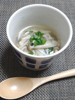 きのこと生姜のヘルシースープ-レシピのメイン写真
