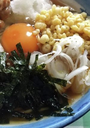 七味そば(温かVer.)-レシピのメイン写真