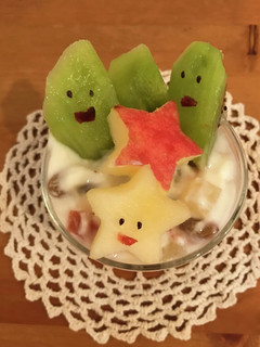 キウイの種でキウイ君-レシピのメイン写真