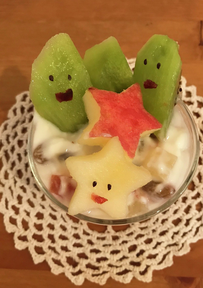 キウイの種でキウイ君-レシピのメイン写真