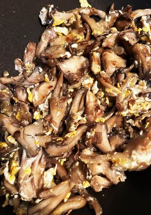 包丁なし。舞茸の焼いた物-レシピのメイン写真