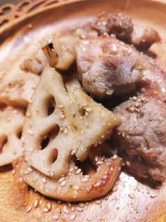 鶏もも蓮根!!甘酢炒め-レシピのメイン写真