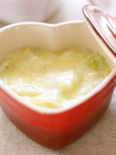 【健康】白菜のチーズおひたし-レシピのメイン写真