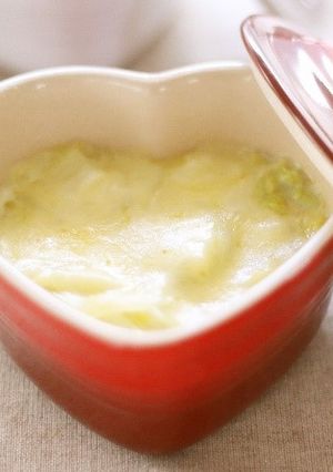 【健康】白菜のチーズおひたし-レシピのメイン写真