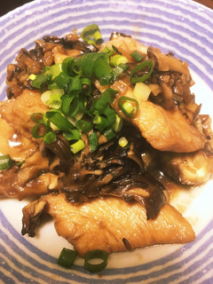 鷄むね肉と舞茸の甘口醤油炒め-レシピのメイン写真