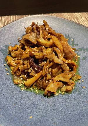 キノコとニンニク醤油のバターカレー炒め☆-レシピのメイン写真