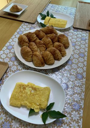 お豆腐屋さんのお揚げで作るおいなりさん-レシピのメイン写真