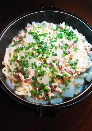 簡単☆豚肉と大根のうどんすき-レシピのメイン写真