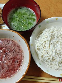 大泉洋の「野菜すりおろしそうめん」-レシピのメイン写真