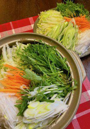 野菜だけのしゃぶしゃぶ-レシピのメイン写真