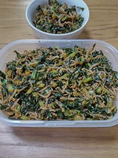 〈常備菜〉大根葉とじゃこの炒め物-レシピのメイン写真