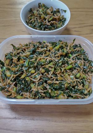 〈常備菜〉大根葉とじゃこの炒め物-レシピのメイン写真