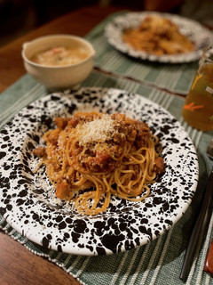 おうちで本格ボロネーゼパスタ-レシピのメイン写真