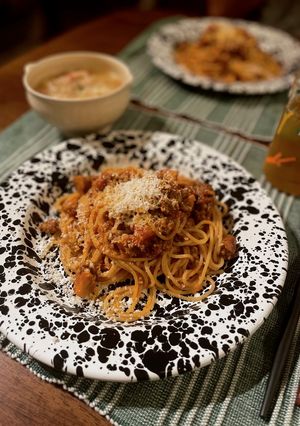 おうちで本格ボロネーゼパスタ-レシピのメイン写真