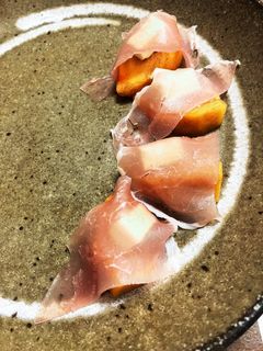 柿と生ハムの前菜-レシピのメイン写真
