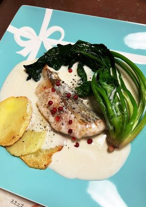 鯛のクリームソース-レシピのメイン写真