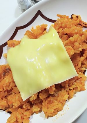 チーズのせケチャップライス-レシピのメイン写真