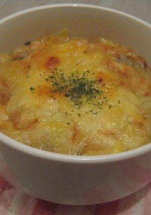 ヘルシー山芋と豆腐のなめらかドリア-レシピのメイン写真