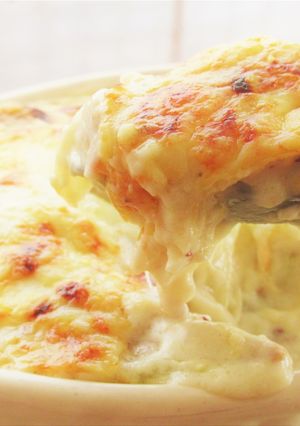 鶏もも肉のマスタード じゃがいもグラタン-レシピのメイン写真