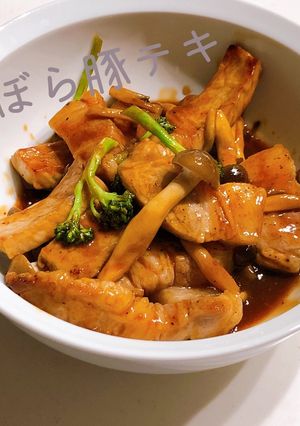 ずぼら豚テキ!ソースはケチャップで◎-レシピのメイン写真