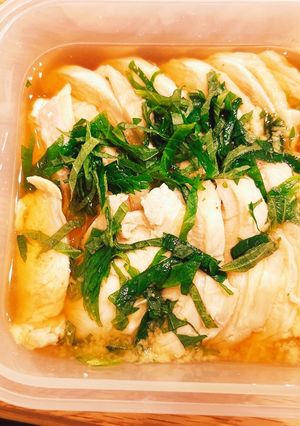 常備菜★簡単　炊飯器で鶏むね肉の漬けハム-レシピのメイン写真