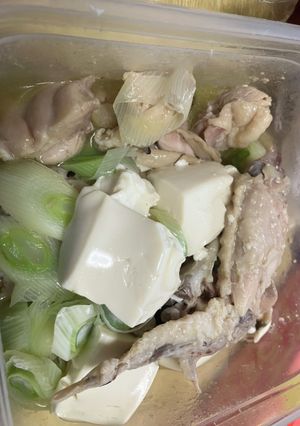 電子レンジで作る水炊き-レシピのメイン写真