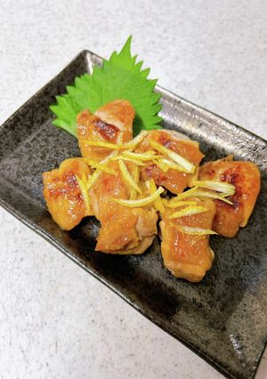 W柚子♪鶏肉の柚子胡椒&ゆずポン酢炒め-レシピのメイン写真