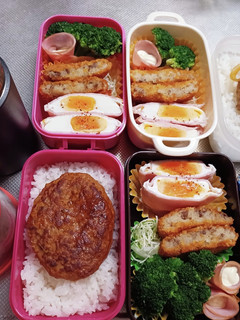 高校生息子、旦那、娘弁当(12/2)-レシピのメイン写真