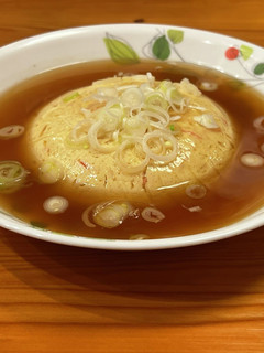 卵と豆腐のふわふわレンジ蒸し-レシピのメイン写真