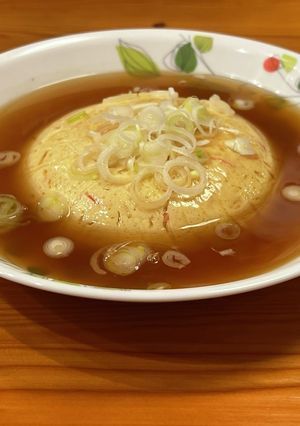 卵と豆腐のふわふわレンジ蒸し-レシピのメイン写真