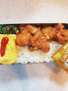 高校生弁当覚え書き112唐揚げ弁当-レシピのメイン写真
