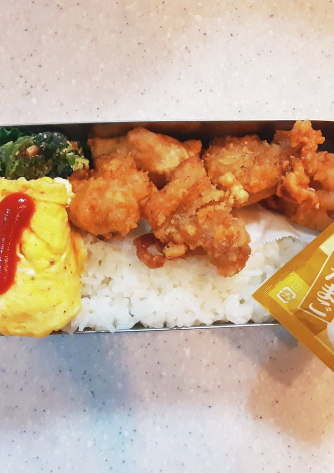 高校生弁当覚え書き112唐揚げ弁当-レシピのメイン写真