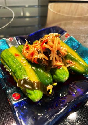ピリ辛 病みつき 胡瓜-レシピのメイン写真