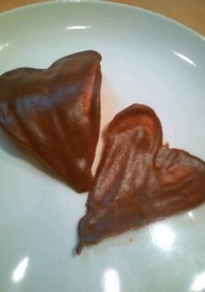 簡単すぎっ！余った卵白で焼きチョコ☆-レシピのメイン写真