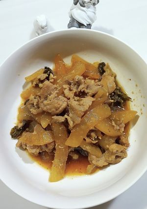 大根と豚肉の甘辛煮-レシピのメイン写真