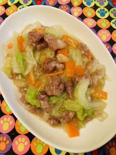 白菜たっぷり消費●豚肉とにんじんで三宝菜-レシピのメイン写真
