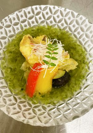 白身魚天ぷら　浜名湖のりあんかけ-レシピのメイン写真