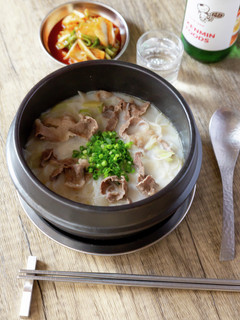 韓国料理!コムタン風スープビーフンレシピ-レシピのメイン写真